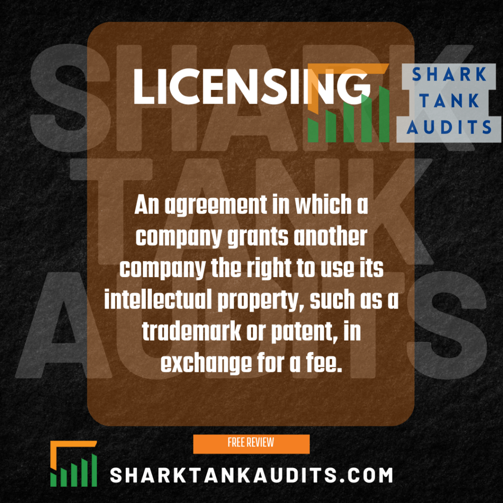 What is Licensing?