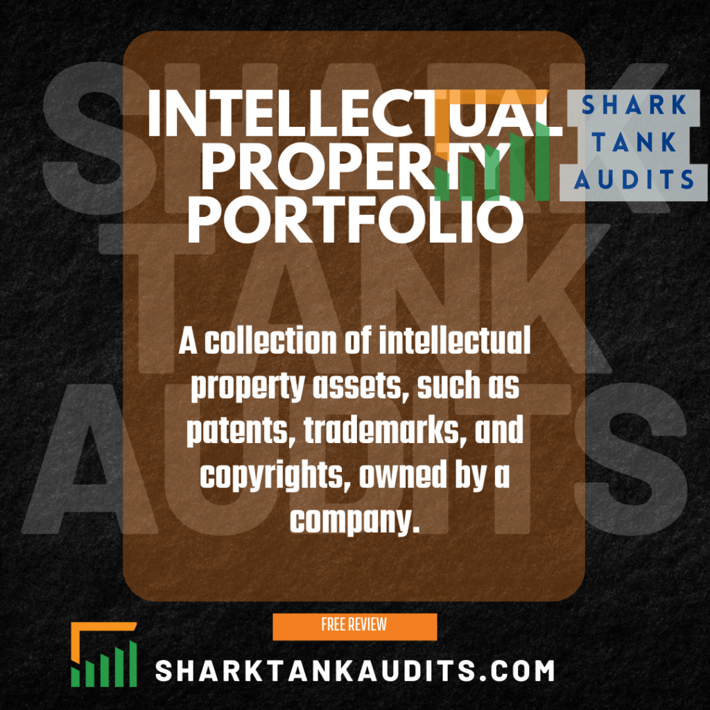 What is Intellectual Property Portfolio?
