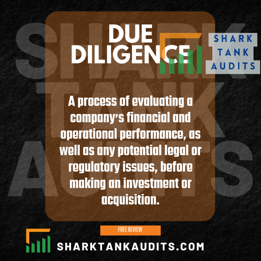 Due Diligence Meaning