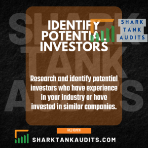Identify potential investors