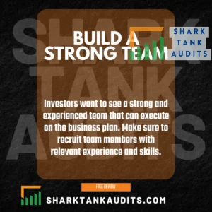 Build a strong team