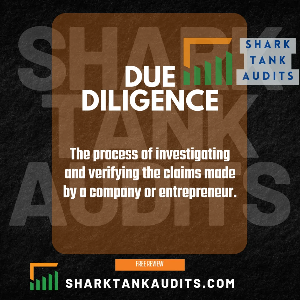 Due Diligence Process