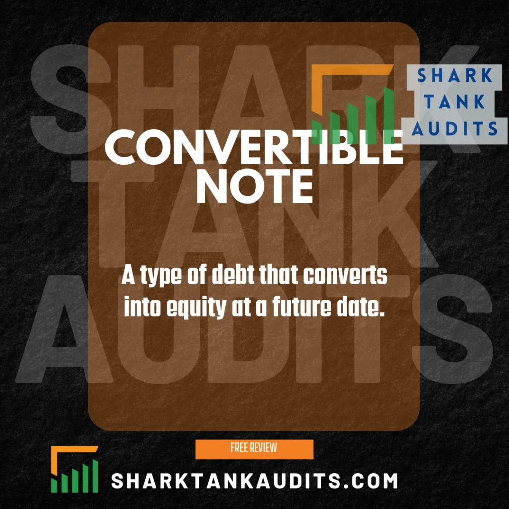 What is a Convertible Note?