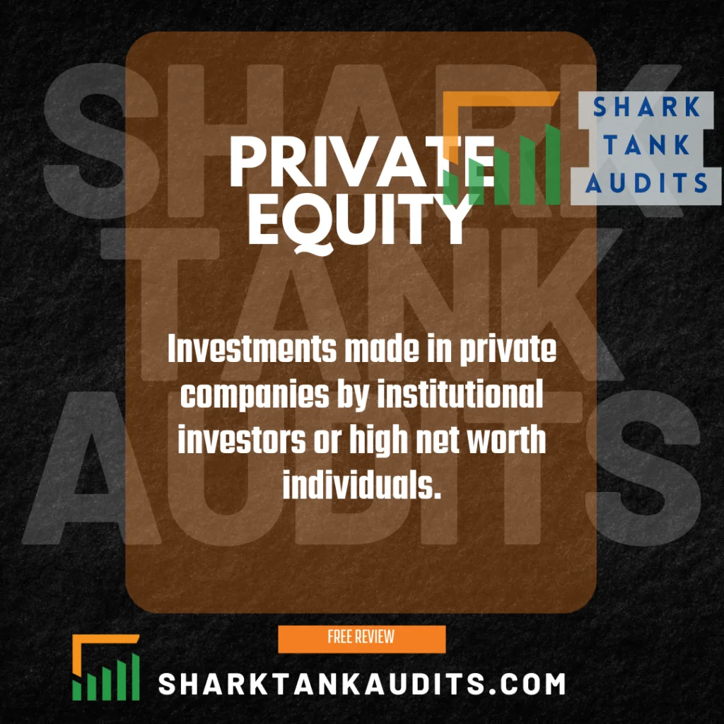 What is Private Equity?