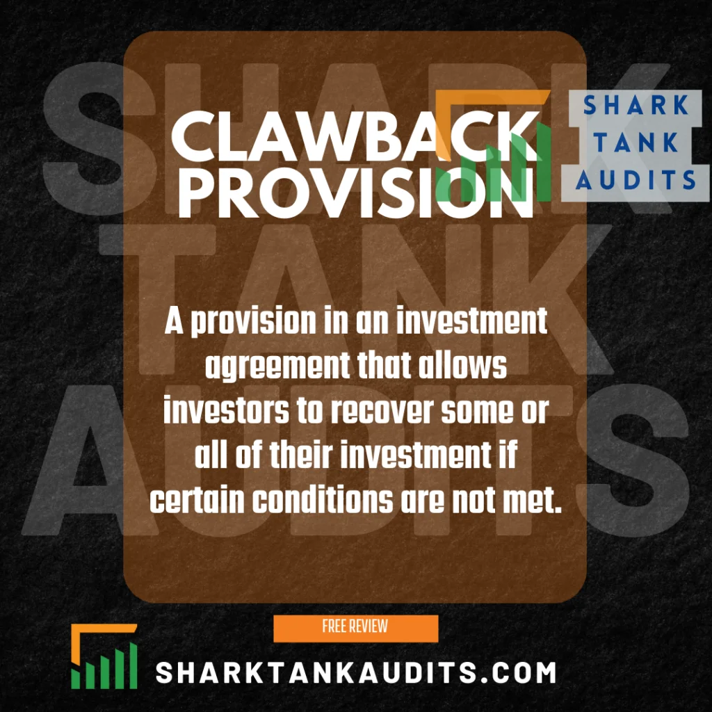 What is Clawback Provision?