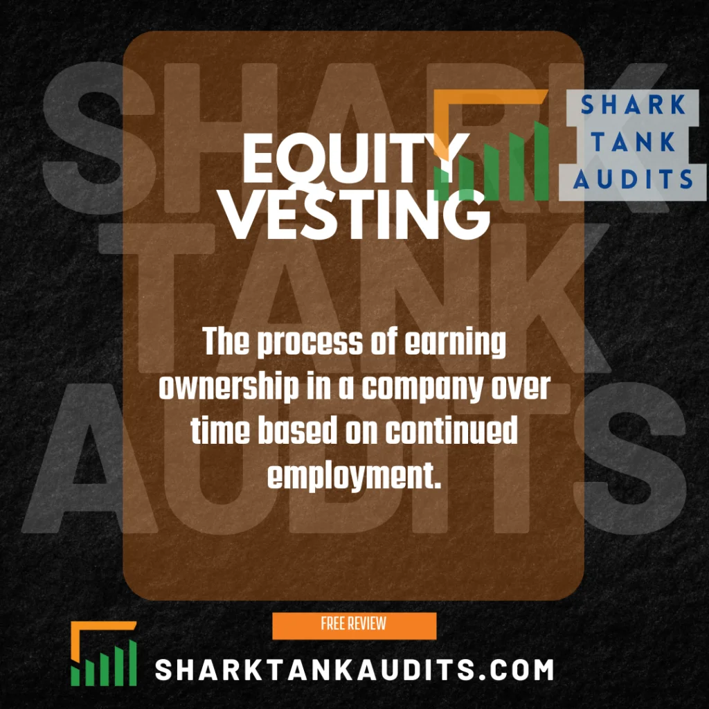 What is Equity Vesting?