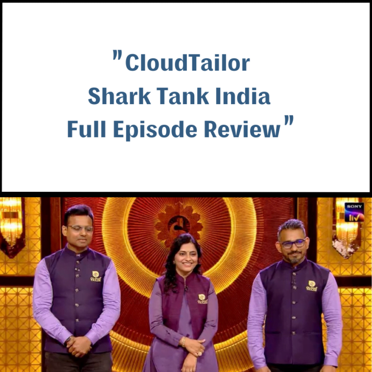 CloudTailor Shark Tank India Review