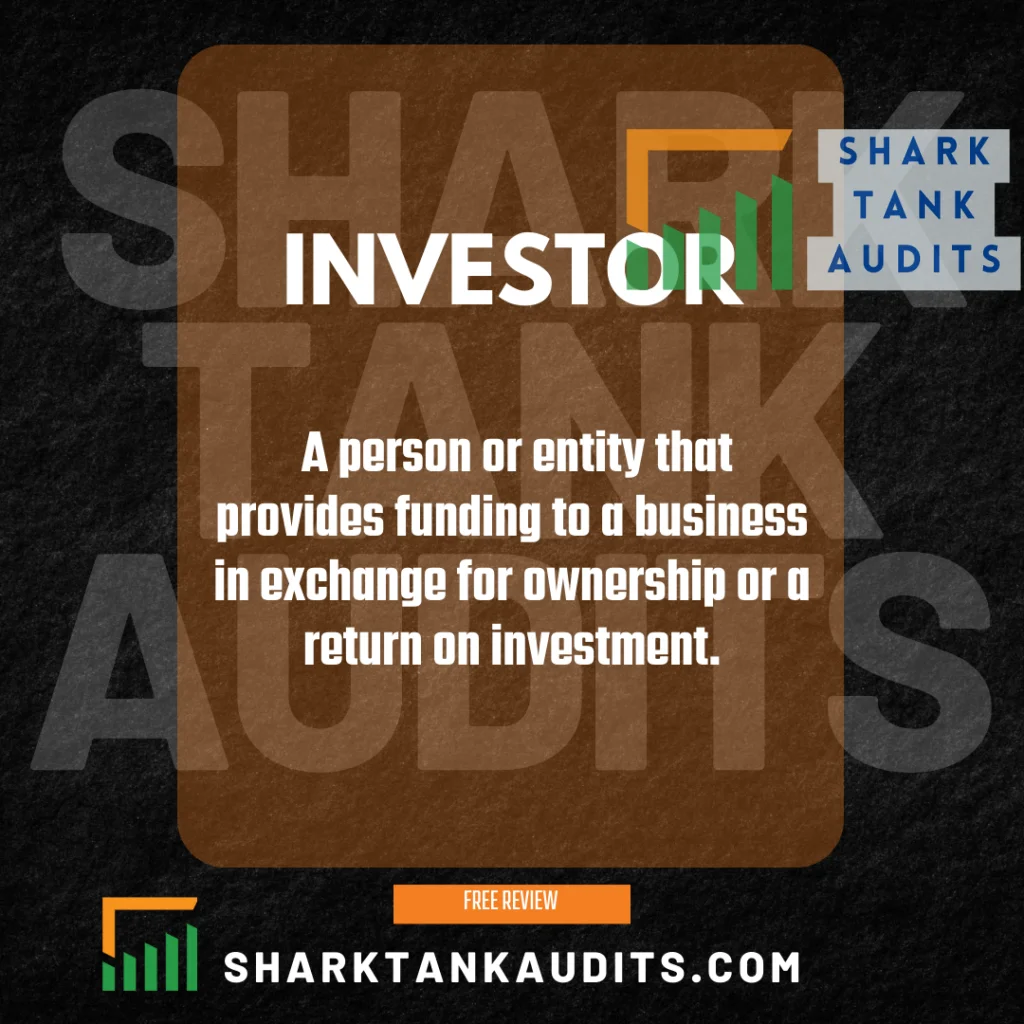 What Is an Investor?