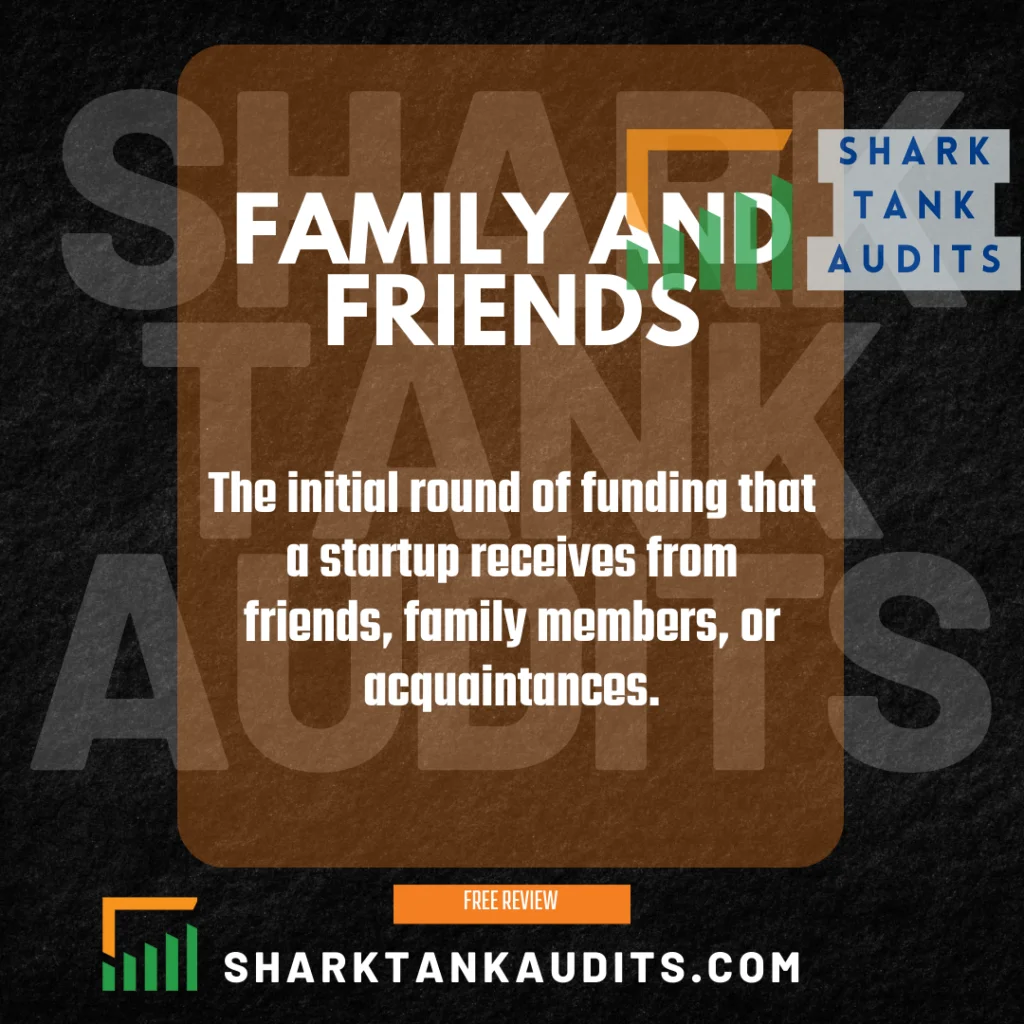 Role of Family and Friends in Startup Funding