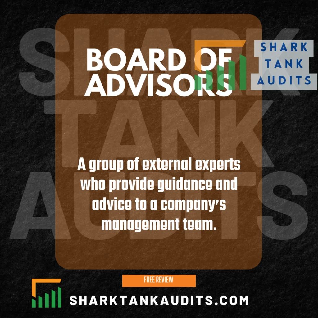 What is Board of Advisors?