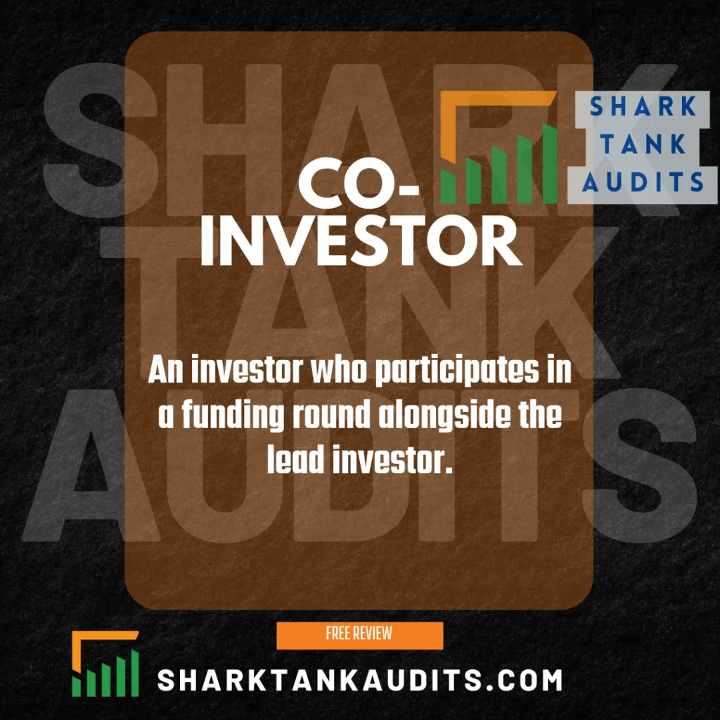 Who is a Co-Investor?