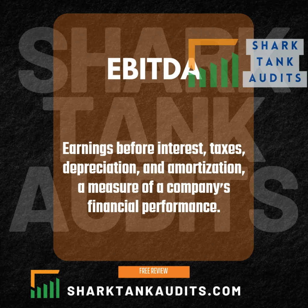 What is EBITDA?