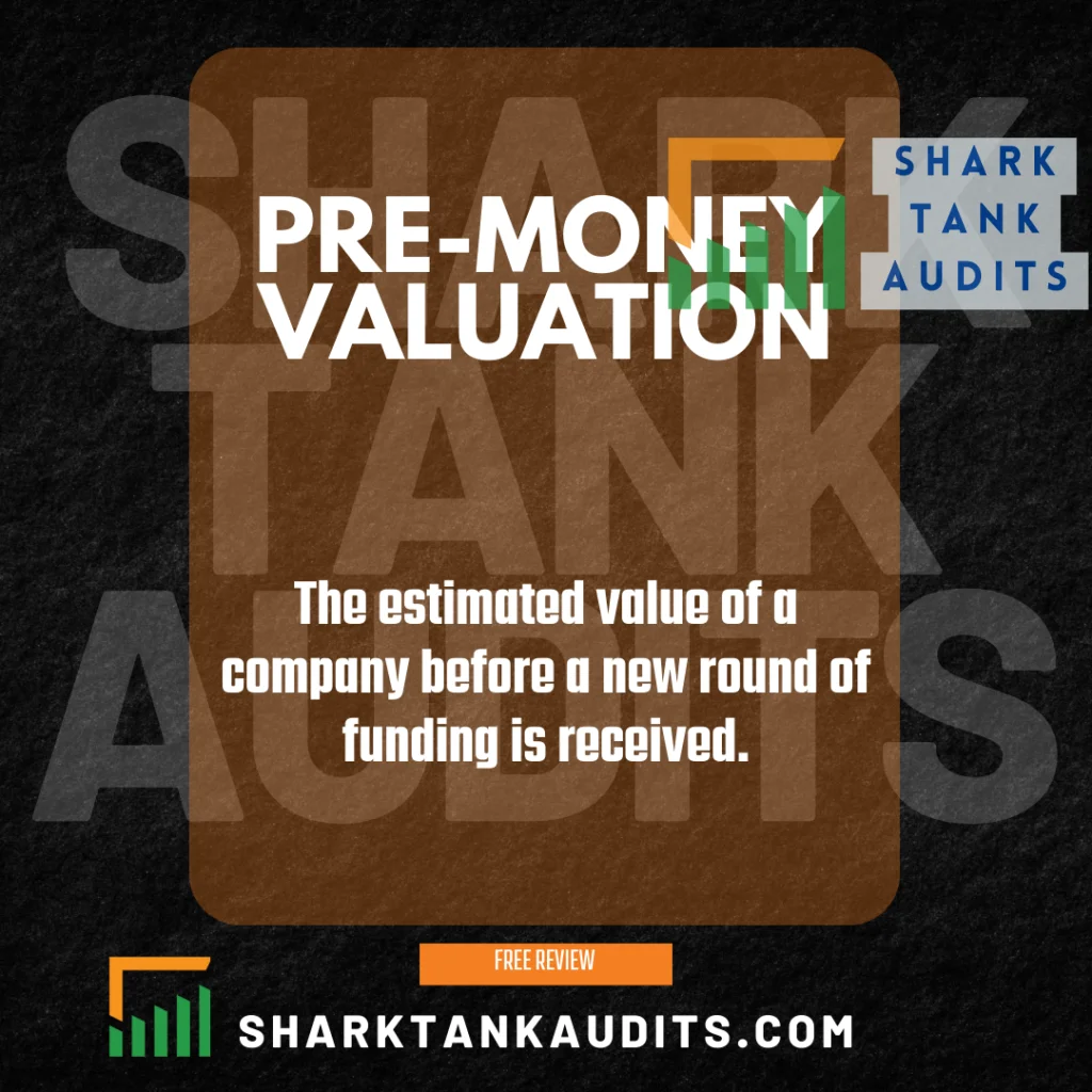 What is Pre-Money Valuation?