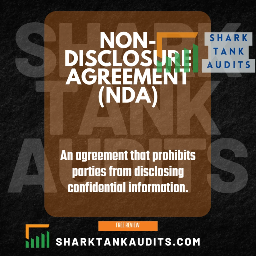 What is Non-Disclosure Agreement (NDA)?