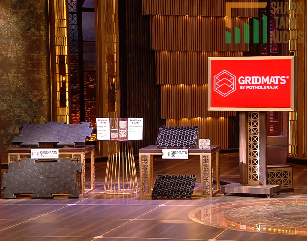 PotHoleRaja GridMats Shark Tank India Episode