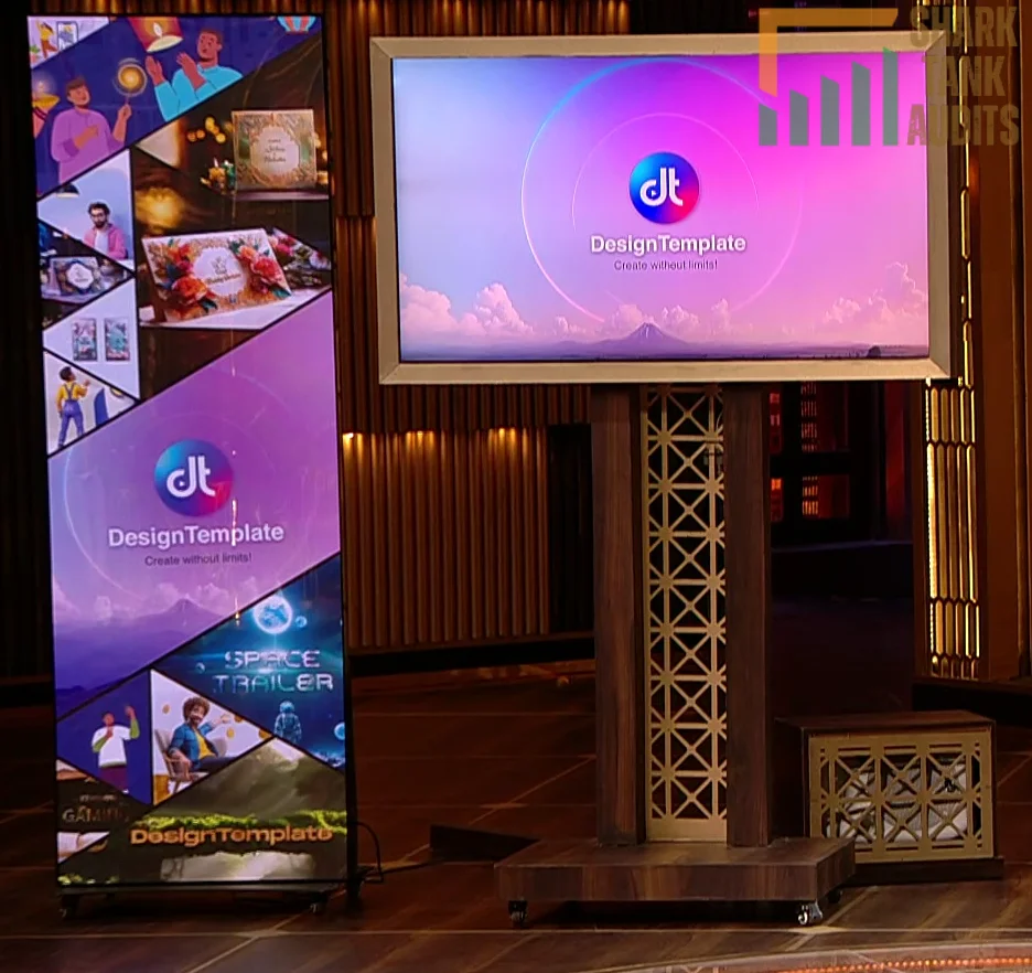 Design Template Shark Tank India Episode