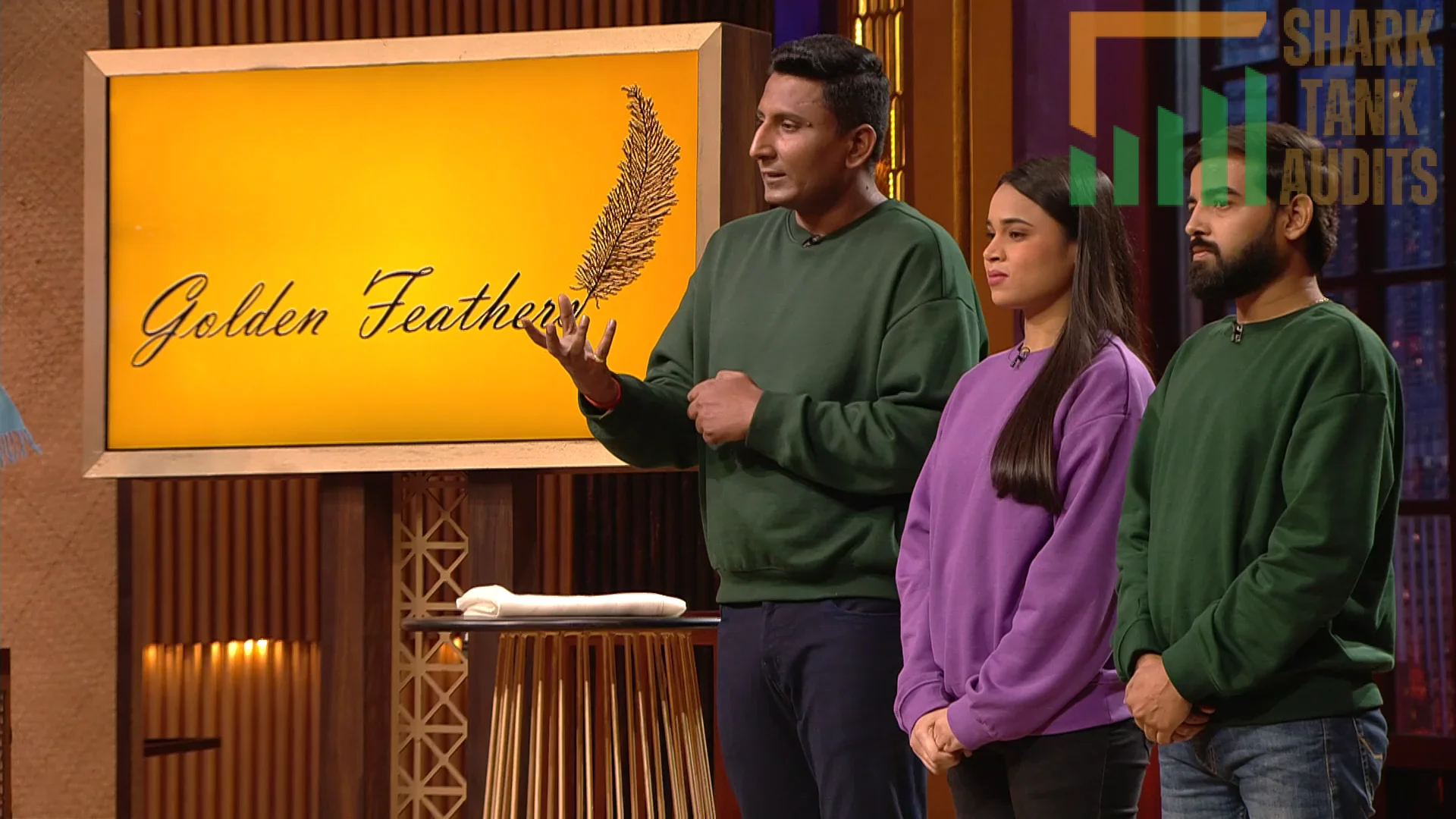 Golden Feathers Shark Tank