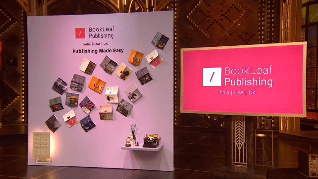 BookLeaf Publishing Shark Tank India Episode