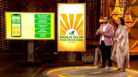 Raheja Solar Food Processing Shark Tank India