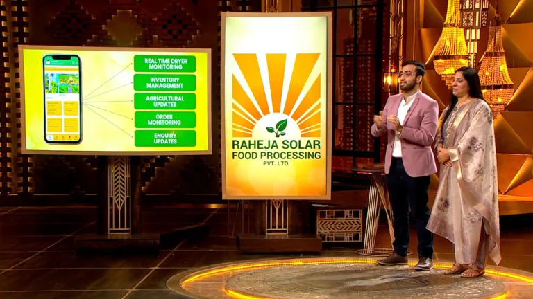 Raheja Solar Food Processing Shark Tank India Episode Review