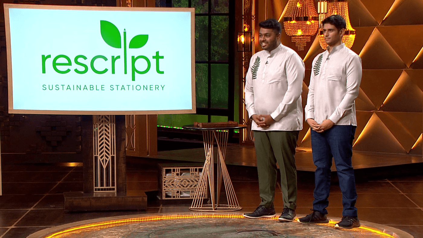 Rescript Shark Tank India Episode Review
