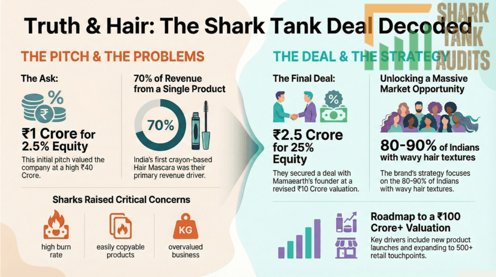 Truth & Hair Shark Tank India Episode Details