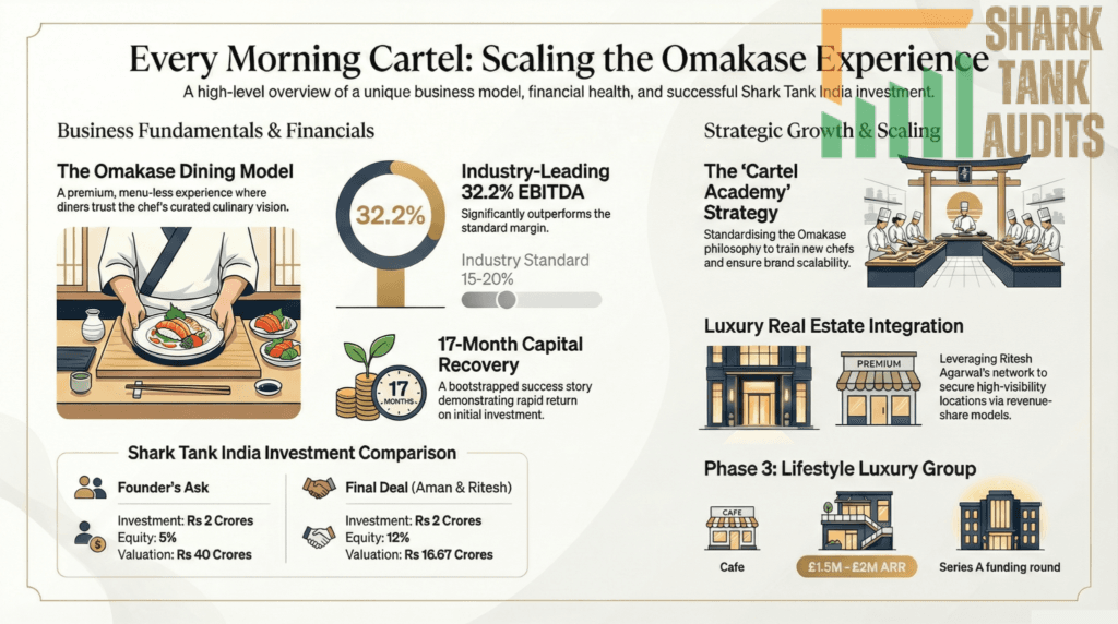 Every Morning Cartel Shark Tank India Episode Details