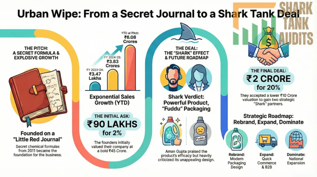 Urban Wipe Shark Tank India Episode Details
