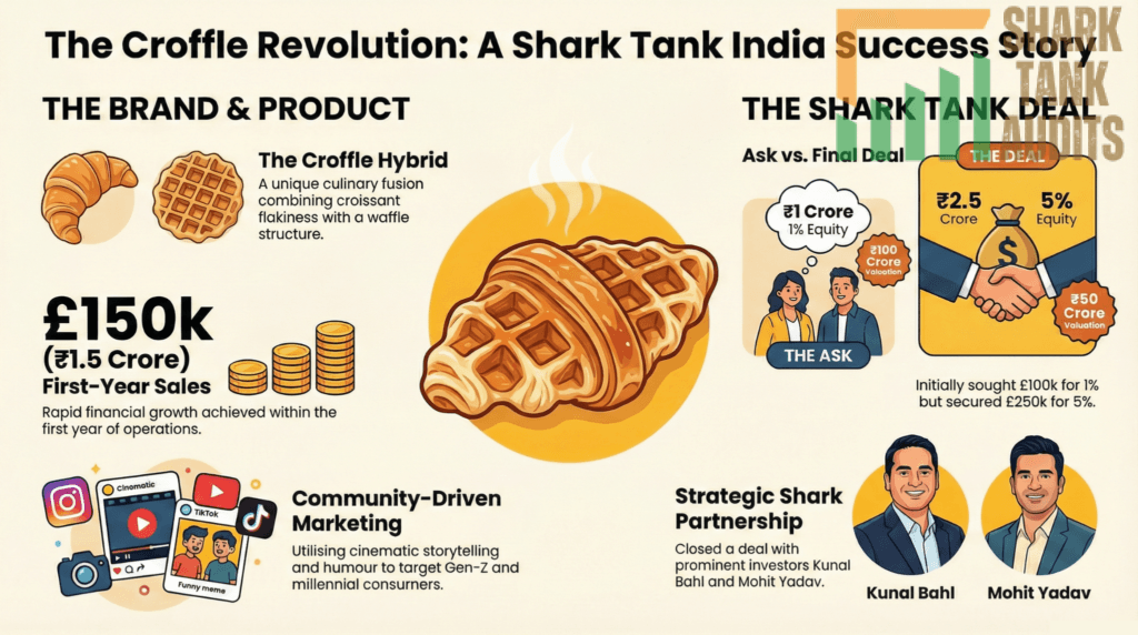 The Croffle Guys Shark Tank India Episode Details