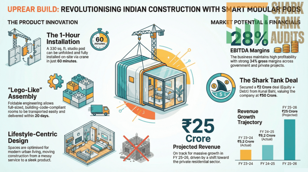 Uprear Build Shark Tank India Episode Details