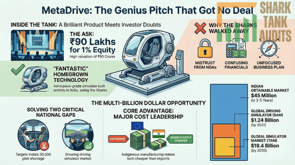 MetaDrive Shark Tank India Episode Details