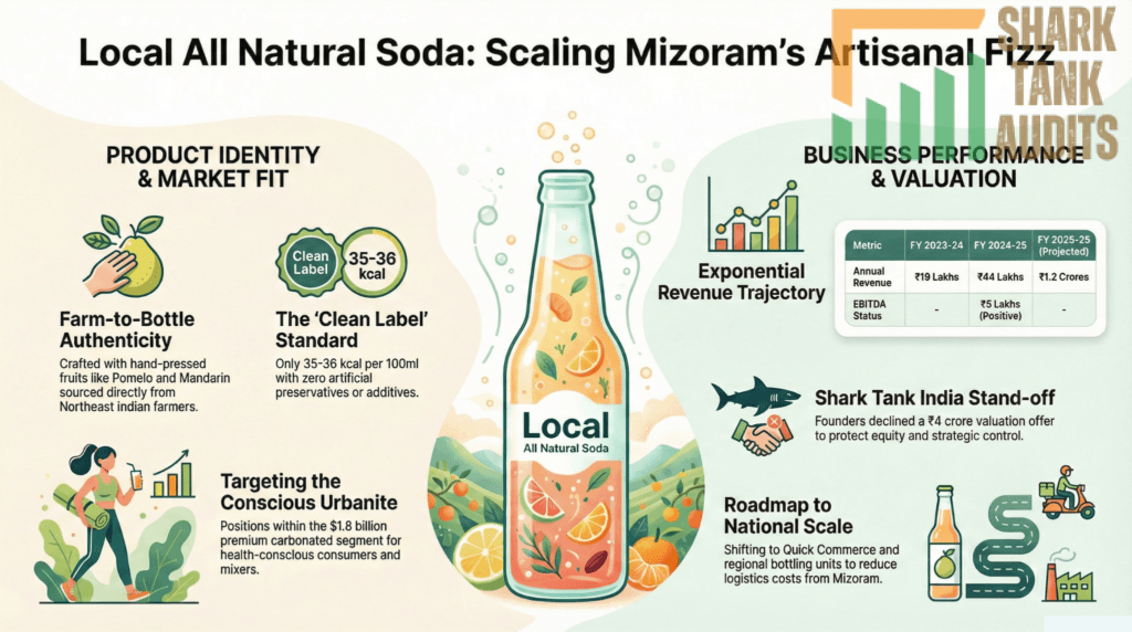 Local All Natural Soda Shark Tank India Episode Details