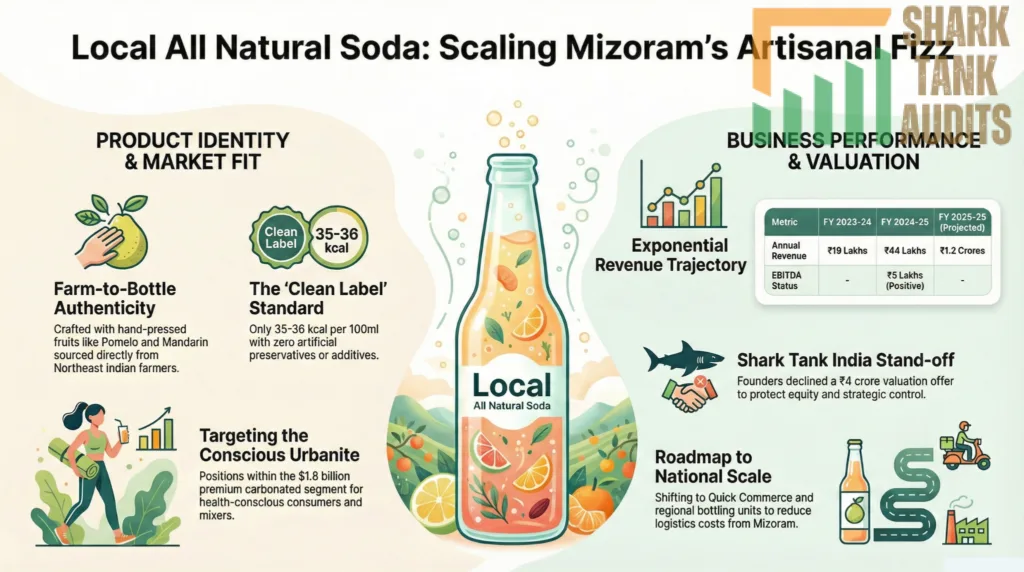 Local All Natural Soda Shark Tank India Episode Details