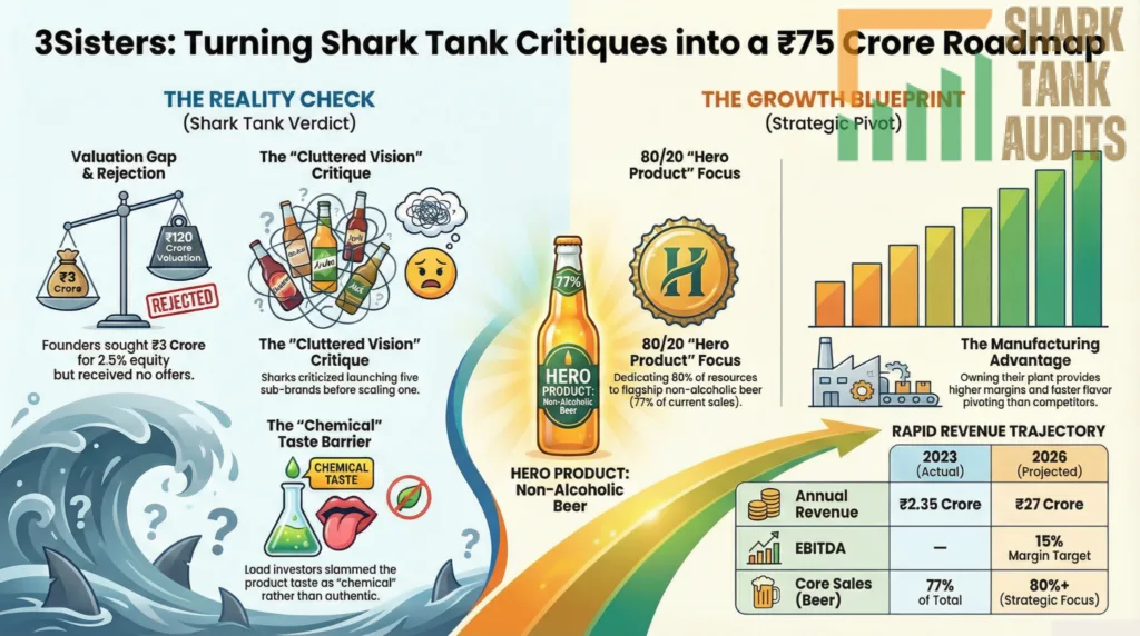 3Sisters Shark Tank India Episode Review 9 3Sisters Shark Tank India Episode Details