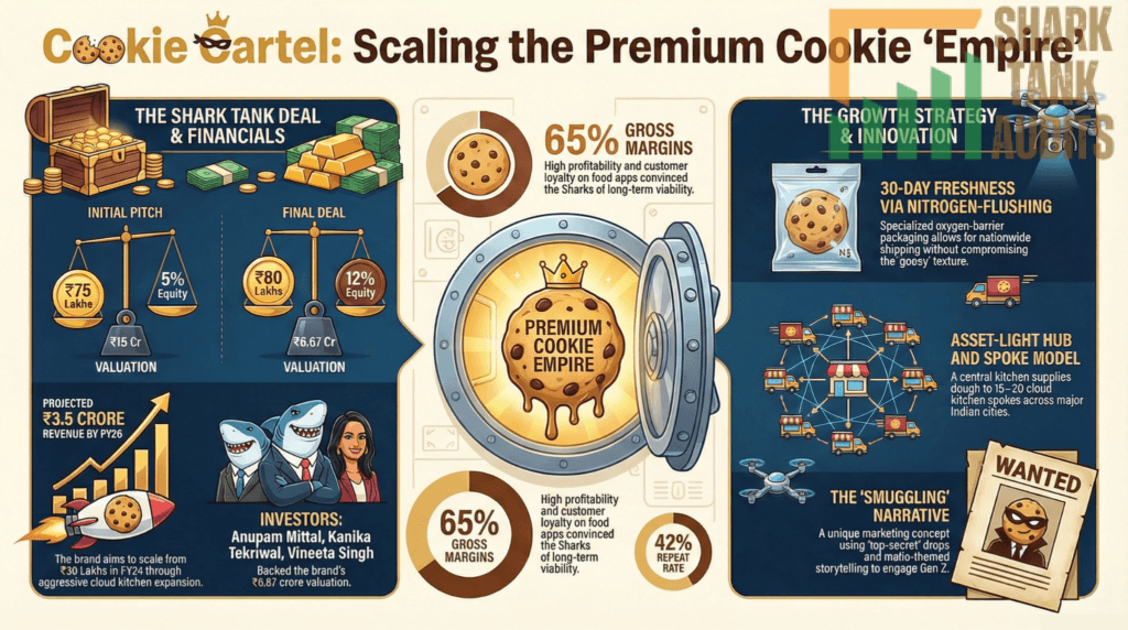 Cookie Cartel Shark Tank India Episode Details