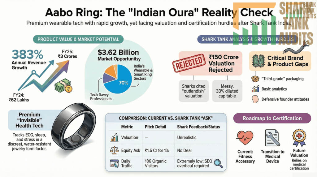Aabo Ring Shark Tank India Episode Details