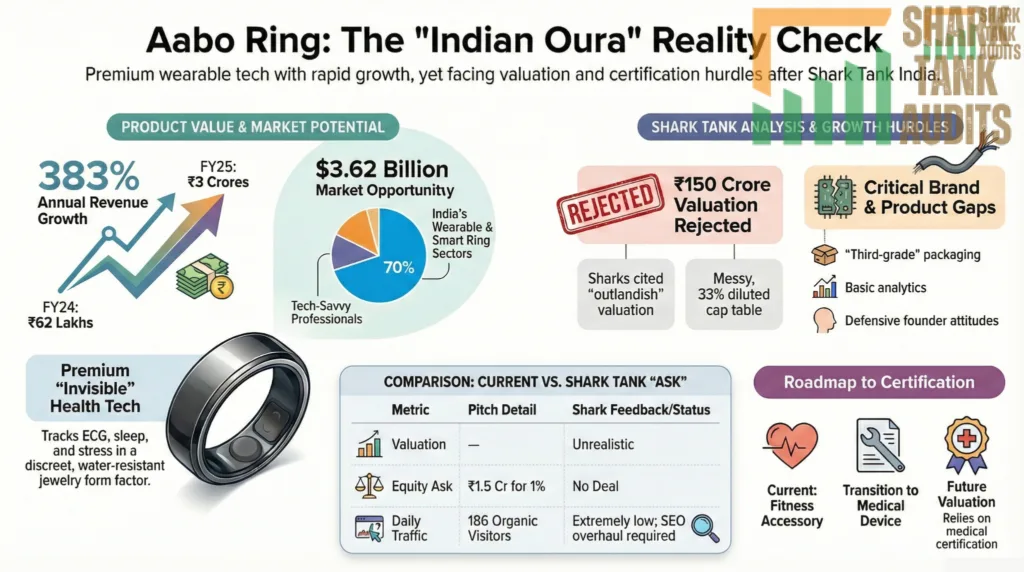 Aabo Ring Shark Tank India Episode Details