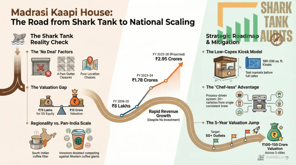 Madrasi Kaapi House Shark Tank India Episode Details
