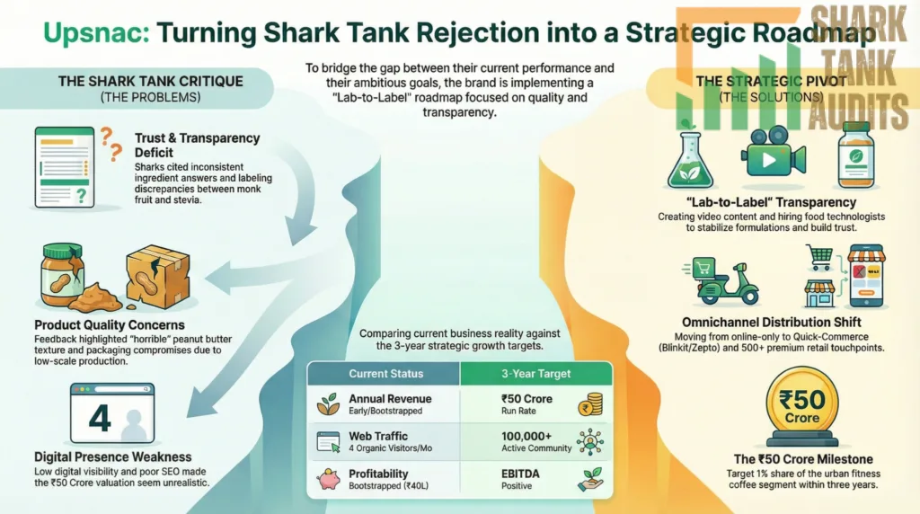 Upsnac Shark Tank India Episode Details