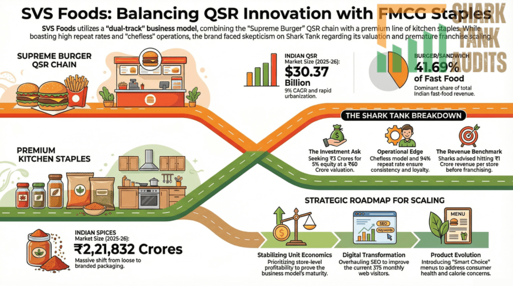 SVS Foods Shark Tank India Episode Review 9 SVS Foods Shark Tank India Episode Details