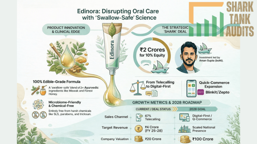 Edinora Shark Tank India Episode Review 9 Edinora Shark Tank India Episode Details