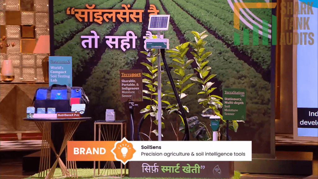 SoilSens Shark Tank India Episode