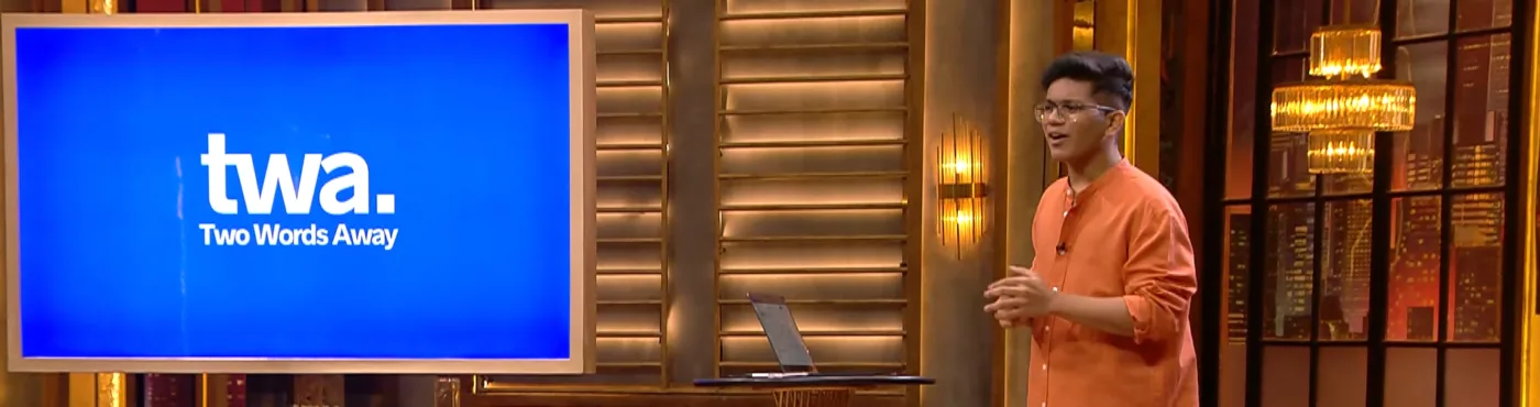 Two Words Away Shark Tank India Episode Review