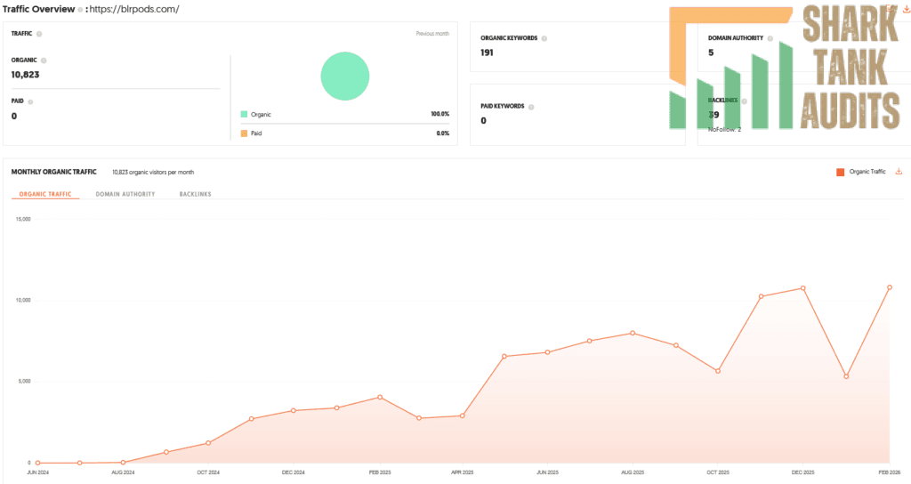 Blrpods.com Shark Tank India Review Website Data